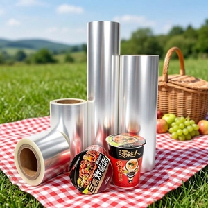 Película Termoencogible <span class=keywords><strong>POF</strong></span> de Baja Temperatura, Segura para Contacto con Alimentos, Certificada CE, Alta Claridad, Rollo de Embalaje para Alimentos - Product Image 1