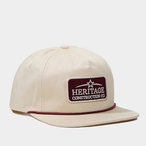 Gorra de 5 Paneles con Visera Plana, Cierre a Presión, Logotipo Personalizado OEM, Bordado de Algodón, Parche y Cuerda - Product Image 4