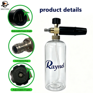 Canon à mousse 1/4 à raccord rapide 1 L avec logo, haute performance, en promotion - Product Image 2