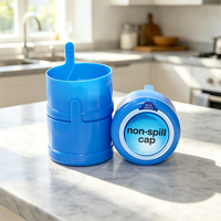Couvercle intelligent de haute qualité pour bidon d'eau de 55 mm, 5 gallons, conforme FDA, anti-effraction, anti-fuite, en PE, pour distributeur d'eau, OEM