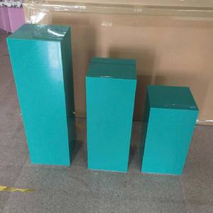 Base de Exhibición Cuadrada de Acrílico Blanco para Decoración de Bodas - Product Image 6