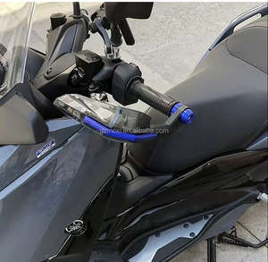 Protège-mains MOXI XMAX pour <span class=keywords><strong>moto</strong></span>, protection pare-vent, couvercle anti-chute en aluminium, adaptable/améliorable pour Yamaha - Product Image 6