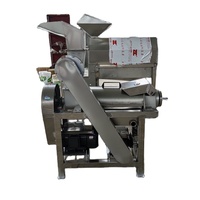 Industriële fruit- en groenteschroefpers met motor voor fruitverwerkingsbedrijven, hoge productiviteit