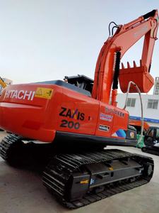 Excavatrice d'occasion Hitachi Zx200 importée du Japon, 20 tonnes, pas chère, Zx200-3, excavatrice d'occasion Hitachi pour la construction - Product Image 5