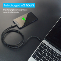 Kabel USB 3.2 Gen 2 Tipe-C 5A Pengisian Cepat Transfer Data 4K 10Gbps Selubung PVC Bersertifikasi CE Foil untuk Perangkat IOS Komputer