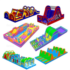 Grand <span class=keywords><strong>parc</strong></span> d'attractions gonflable extérieur commercial <span class=keywords><strong>de</strong></span> parcours d'obstacles <span class=keywords><strong>de</strong></span> château plein d'entrain pour des installations gonflables <span class=keywords><strong>de</strong></span> l'eau d'enfants - Product Image 3