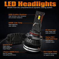 Precios al por Mayor ODPS, Kit de Faros LED H8 H11 de 60W 12V con Múltiples Modos de Color y Alto Brillo