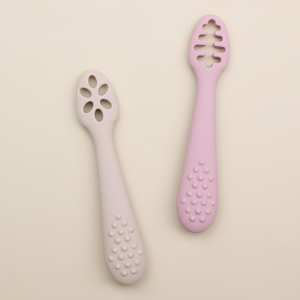 Toddler ý tưởng sản phẩm mới 2024 tuổi từ 6 + tháng bé LED cai sữa muỗng khuôn BPA miễn phí đầu tiên thức ăn học tập Silicone muỗng Bộ - Product Image 5