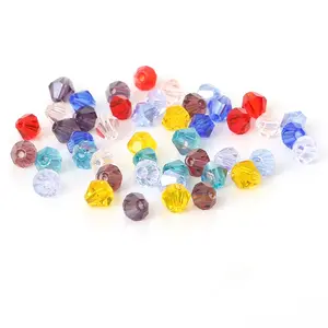 Nhà Máy Bán buôn 4 mét cắt kim cương pha lê Bead Glass Bead DIY handmade Loose Bead Chất liệu trang sức phụ kiện Aliexpress