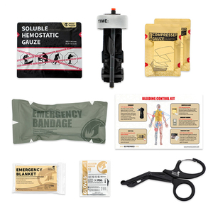 RHINO RESCUE 8 Bộ Dụng Cụ Kiểm Soát Chảy Máu Cá Nhân, Bộ Dụng Cụ Chấn Thương IFAK, Bộ Dụng Cụ Nạp Sơ Cứu - Product Image 2