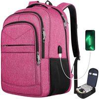 Mochila para Portátil Personalizada de Fábrica, Antirrobo, para Viajes de Fin de Semana, Negocios, con Puerto de Carga USB