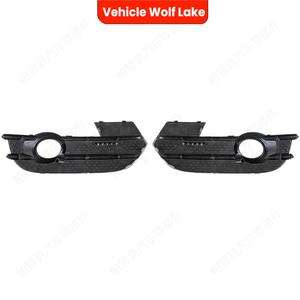 Embellecedor de luz antiniebla Wolf Lake para Audi Q3 2011-2014, rejilla inferior, cubierta de parachoques delantero, ABS, lado derecho e izquierdo - Product Image 3