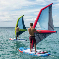 Planche de surf gonflable avec Logo personnalisé avec voile, fabricant professionnel préféré