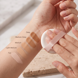 Air Cushion <b>Foundation</b> SPF Brightening Oil-Control Matte Moisturizer Waterproof for All Skin Types & Dark Skin Tones - Product Image 6