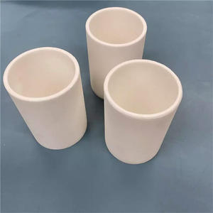 بوتقة سيراميك زركونيا عالية الكثافة من نوع ZrO2 من شركة STA لصهر سبائك الزركونيوم، فائقة المتانة ومقاومة للحرارة (2400 درجة) ° ج) - Product Image 4