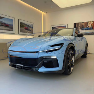 Pour Kit de carrosserie en Fiber de carbone <span class=keywords><strong>Purosangue</strong></span> OEM diffuseur de lèvre avant Spoiler jupe latérale corps large - Product Image 3