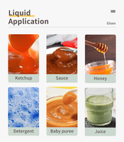 Machine d'emballage automatique de sachets préformés à 3 stations pour jus et liquides de qualité alimentaire, remplissage OEM, 5-60BPM