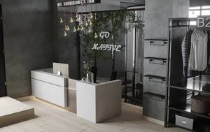 Sistema de Exhibición de Ropa Personalizado para Tiendas, Diseño Minorista Industrial Minimalista, Sistema Modular de Equipamiento de Tiendas, Solución Llave en Mano de Fábrica - Product Image 3