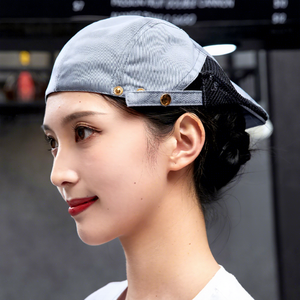 Gorro <span class=keywords><strong>de</strong></span> Cocina Unisex con Logotipo Bordado Ajustable <span class=keywords><strong>de</strong></span> Color Puro para Hombres y Mujeres, Gorro <span class=keywords><strong>de</strong></span> Chef para Restaurante, Cocina, Camarero, Camarera - Product Image 1