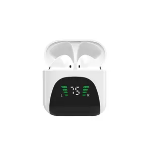 5.0 tws अनुकूलित बैटरी प्रदर्शन टच audifonos काले वायरलेस इयरफ़ोन earbuds के लिए