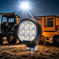 Projecteur LED haute puissance étanche 4.1 pouces 54W pour voitures camions utilisation marine agricole robuste 9-32V lumière de travail nouveau