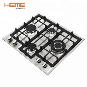 Innovadora Estufa de Gas Natural de Cuatro Quemadores con Encendido CE, Superficie de Acero Inoxidable y Alta Eficiencia, Fabricada en China - Product Image 3