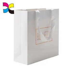 Printing Paper Bag For Gift Custom Logo Gift Bag With Your Own Logo