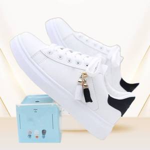 Zapatos casuales para niñas damas zapatillas planas zapatillas blancas para correr Nuevos zapatos de moda al por mayor para mujeres - Product Image 5