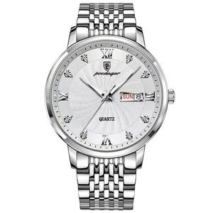 Reloj de pulsera moderno, elegante reloj analógico de cuarzo, estilo universitario versátil, unisex. - Product Image 2