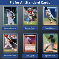 3x4 Protège-cartes rigides en PVC pour cartes à collectionner de baseball et de football, Toploaders 35pt taille standard