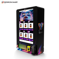 Distributeur automatique intelligent Zhongda à écran tactile de 32 pouces, mural, petit distributeur automatique, mini vérification d'âge, USA