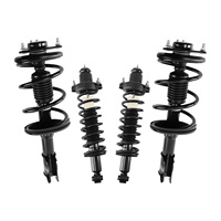 MaXpeedingrods - Juego Completo de Amortiguadores Delanteros y Traseros con Resortes Helicoidales para Mitsubishi Lancer 2002-2007 FWD 172142 171379