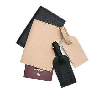 Luxury PU Leather <strong>Travel</strong> <strong>Wallet</strong> and Passport Cover Set Stylish Groomsman Bridesmaid Gift <strong>Personalised</strong> <strong>Travel</strong> Passport Holder - Product Image 5