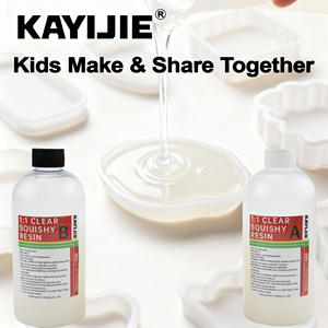 KAYIJIE 004 Colle époxy liquide créative DIY anti-rayures, pâte de pigments colorés, colle AB <span class=keywords><strong>pour</strong></span> tables, scellant époxy de haute qualité - Product Image 2