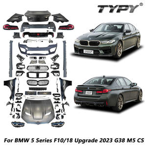 TYPY, nuevo kit de carrocería de parachoques de coche <span class=keywords><strong>M5CS</strong></span> G30/G38 para <span class=keywords><strong>BMW</strong></span> 5 Series F10/F18 2011-2017, montaje de parachoques delantero y trasero y faldón lateral - Product Image 6
