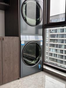 ตู้อ่างล้างหน้าขนาดเล็กห้องซักรีดโรงแรมบ้านทันสมัยพร้อมตู้ซักด้วยเครื่องซักผ้า - Product Image 2