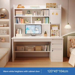 Meja Game & rumah Modern dengan laci penyimpanan kantor anggaran kayu dan logam-harga diproduksi - Product Image 2