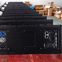 Module d'amplificateurs professionnels Powavesound pour système de réseau de lignes de haut-parleurs actifs Subwoofer Amplificateur de puissance 1 canal 2000w DSP