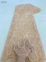 Nouveau Sequin broderie mariée tissu disque broderie 3d ruban broderie Net tissu mariage dentelle tissu pour prix de gros
