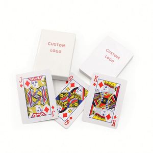 Custom Design High Quality 350Gsm Barcode Wooden Box <b>Card</b> Paper <b>Playing</b> Poker <b>Cards</b> for Party - Product Image 3