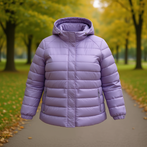 Giacca Antivento Leggera Reversibile da Donna Taglie Forti M-4XL - Product Image 3