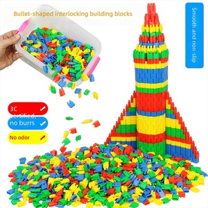 Giocattoli in Legno da Tavolo, Blocchi di Costruzione Professionali per lo Sviluppo Cognitivo, Educativi per Bambini e Bambine, per Assemblare e Migliorare le Capacità di Apprendimento - Product Image 2