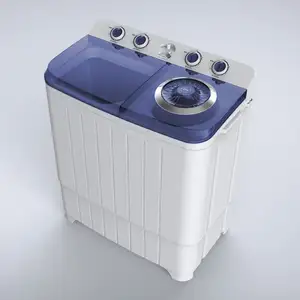 Mesin Cuci Skd Bak Ganda Semi Otomatis, Penggunaan Mudah Konsumsi Daya Rendah 7KG