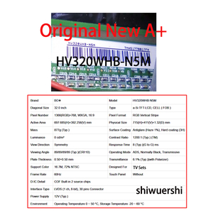 Layar LCD Original Baru A+ 32" HV320WHB N5M N7K F55 F70 N00 N80 F86 F70 N86 N56 F56 N85 Pengganti untuk Layar AIO Grosir - Product Image 3