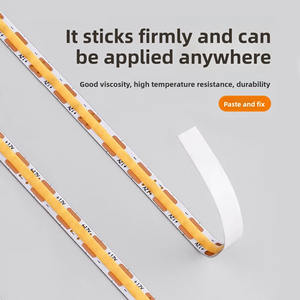 Bande lumineuse <span class=keywords><strong>LED</strong></span> COB 12V sous l'armoire, lumière à faible tension à intensité variable pour le comptoir de <span class=keywords><strong>cuisine</strong></span>, l'éclairage des placards - Product Image 6