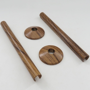 Anello Decorativo per Tubi <span class=keywords><strong>Cromato</strong></span> Effetto Legno, Copertura a Scatto per Tubi dell'Acqua, Anello Decorativo per Tubi di Riscaldamento, Copertura per Fori di Apertura - Product Image 6