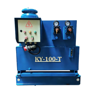 Bomba de Inyección Eléctrica Sincrónica de Doble Líquido de 100 bar con Control de Operación Manual para Mezcla de Concreto - Product Image 4