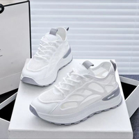 Nouvelles Chaussures de Sport Femme 2026 – Classiques à Lacets, Tige en Maille Respirante, Confortables, Légères, Plates et Tendance