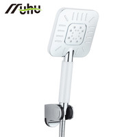 Pommeau de douche moderne à fonction unique OEM & ODM, pommeau de douche à main en plastique ABS abordable pour salles de bain