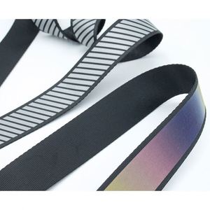Customized High Visibility Reflective Polyester Webbing Sewing Textile Accessories - Product Image 5